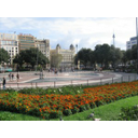 Piaţa Catalunya din Barcelona