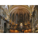 Mănăstirea Santa Maria de Montserrat-se află la 50 km nord-vest de Barcelona